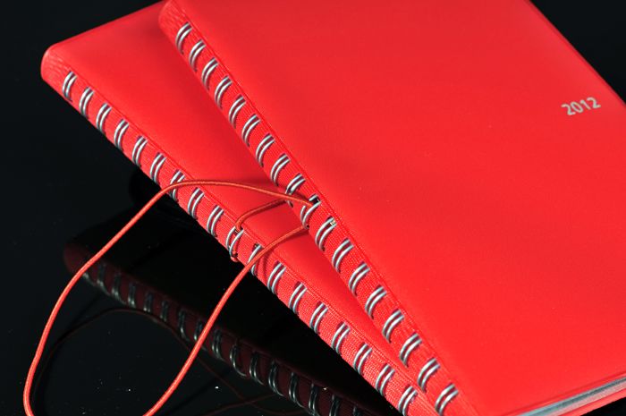 Red Spiral Notebook