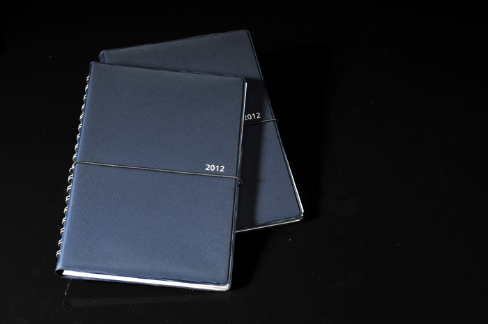 Dark Blue Spiral Notebook