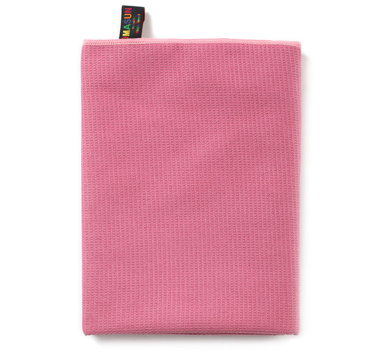 High quality pink yoga towel